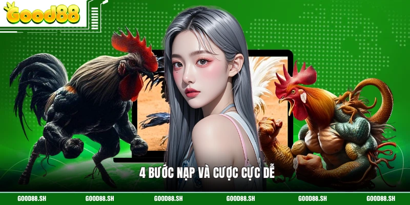 4 bước nạp và cược cực dễ