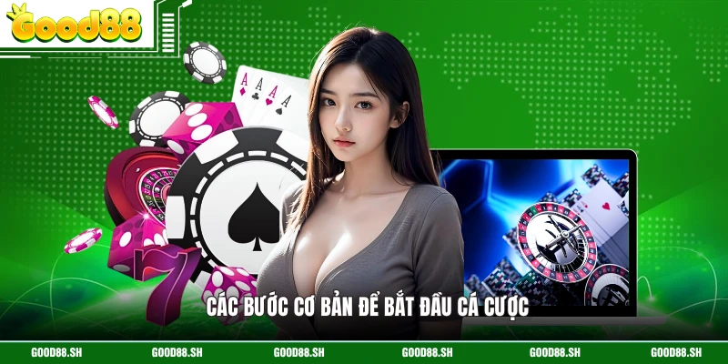 Các bước cơ bản để bắt đầu cá cược