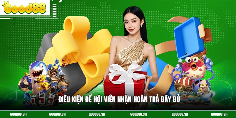 Điều kiện để hội viên nhận hoàn trả đầy đủ 